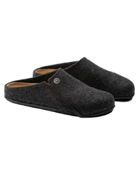 Zermatt Wool Felt Slipper in Anthracite