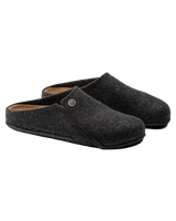 Zermatt Wool Felt Slipper in Anthracite