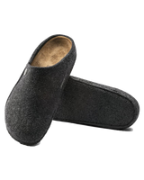 Womens Zermatt Felt Slipper in Anthracite