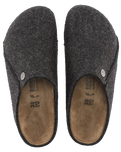 Womens Zermatt Felt Slipper in Anthracite