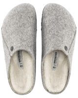 Zermatt Shearling Slipper in Light Grey