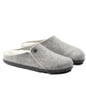 Zermatt Shearling Slipper in Light Grey