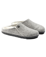 Zermatt Shearling Slipper in Light Grey