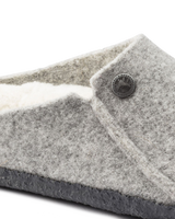 Zermatt Shearling Slipper in Light Grey