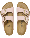 The Birkenstock Womens Arizona Big Buckle Sandals in Soft Pink