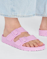 The Birkenstock Womens Arizona EVA Sandals in Fondant Pink