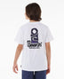 Boys Search Stack T-Shirt in White