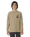 The Rip Curl Boys Boys Search Stack T-Shirt in Sand Dune