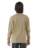 The Rip Curl Boys Boys Search Stack T-Shirt in Sand Dune