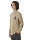 The Rip Curl Boys Boys Search Stack T-Shirt in Sand Dune