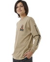 The Rip Curl Boys Boys Search Stack T-Shirt in Sand Dune