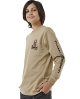 The Rip Curl Boys Boys Search Stack T-Shirt in Sand Dune