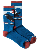 The Kavu Mens Moonwalk Socks in Orca