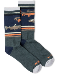 The Kavu Mens Moonwalk Socks in Go Fish