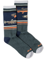 The Kavu Mens Moonwalk Socks in Go Fish