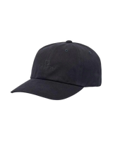 The Brixton Mens Alpha LP Cap in Black Vintage Wash