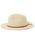 The Brixton Mens Wesley Straw Packable Fedora Hat in Tan