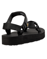 The Teva Womens Midform Universal Sandals (2022) in Black