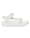 The Teva Womens Midform Universal Sandals in Bright White