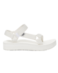 The Teva Womens Midform Universal Sandals in Bright White