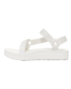 The Teva Womens Midform Universal Sandals in Bright White