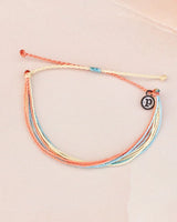 The Pura Vida Beach Life Bracelet in Orange, Blue & Yellow