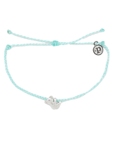 The Pura Vida Koala Silver Bracelet in Seafoam