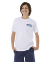 The Rip Curl Boys Boys Shred Till Dead T-Shirt in White