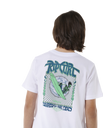 The Rip Curl Boys Boys Shred Till Dead T-Shirt in White