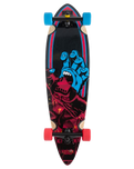 The Santa Cruz Stranger Things Screaming Hand Pintail Skateboard in Multi