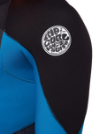 The Rip Curl Mens Omega 3/2mm Back Zip Wetsuit in Blue