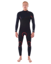 The Rip Curl Mens Omega 3/2mm Back Zip Wetsuit in Black