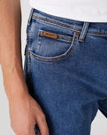 The Wrangler Mens Texas Jeans in Stonewash