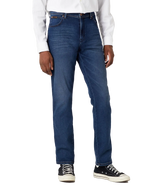 The Wrangler Mens Texas Slim Jeans in Silkyway