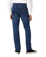 The Wrangler Mens Texas Slim Jeans in Silkyway