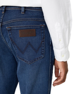 The Wrangler Mens Texas Slim Jeans in Silkyway