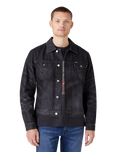 The Wrangler Mens 124MJ Cowboy Rockstar Jacket in Cowboy Rockstar