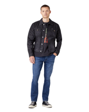 The Wrangler Mens 124MJ Cowboy Rockstar Jacket in Cowboy Rockstar