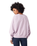 The Wrangler Womens Relaxed Sweatshirt in Natural Violet