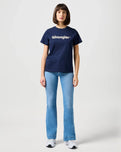 The Wrangler Womens Flare Jeans in Hazel