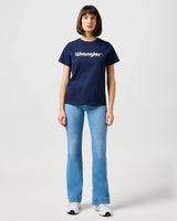 The Wrangler Womens Flare Jeans in Hazel