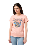 The Wrangler Womens Regular T-Shirt in Blush