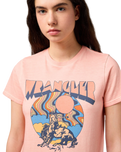 The Wrangler Womens Regular T-Shirt in Blush