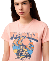 The Wrangler Womens Regular T-Shirt in Blush