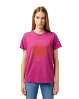 The Wrangler Womens Regular T-Shirt in Violet Quartz