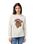 The Wrangler Womens Raglan Sweatshirt in Vintage White