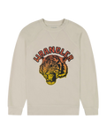 The Wrangler Womens Raglan Sweatshirt in Vintage White