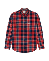 The Wrangler Mens Pocket Shirt in Red Indigo