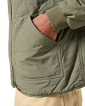 The Wrangler Mens Puffer Jacket in Dusty Olive