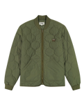 The Wrangler Mens Puffer Jacket in Dusty Olive